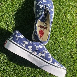 Snoopy Vans Kids Shoes 12.5